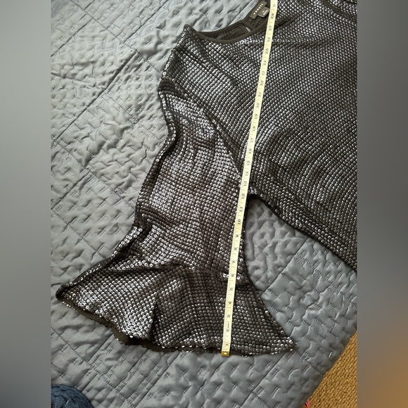 Trouvé navy blue sequin top XXl - Picture 5 of 8